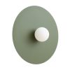 Appliques murales Acier Vert Olive G9 1 Ake