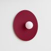 Appliques murales Acier Bourgogne G9 1 Ake