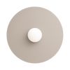 Appliques murales Acier Taupe G9 1 Ake