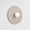 Appliques murales Acier Taupe G9 1 Ake