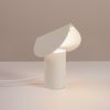 Lampes de bureau Aluminium Beige LED 1 Biscuit