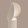 Lampes de bureau Aluminium Beige LED 1 Biscuit