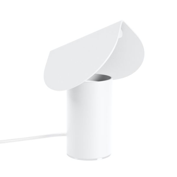 Lampes de bureau Aluminium Blanc LED 1 Biscuit