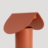 Lampes de bureau Aluminium Ocre Rouge LED 1 Biscuit