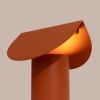 Lampes de bureau Aluminium Ocre Rouge LED 1 Biscuit