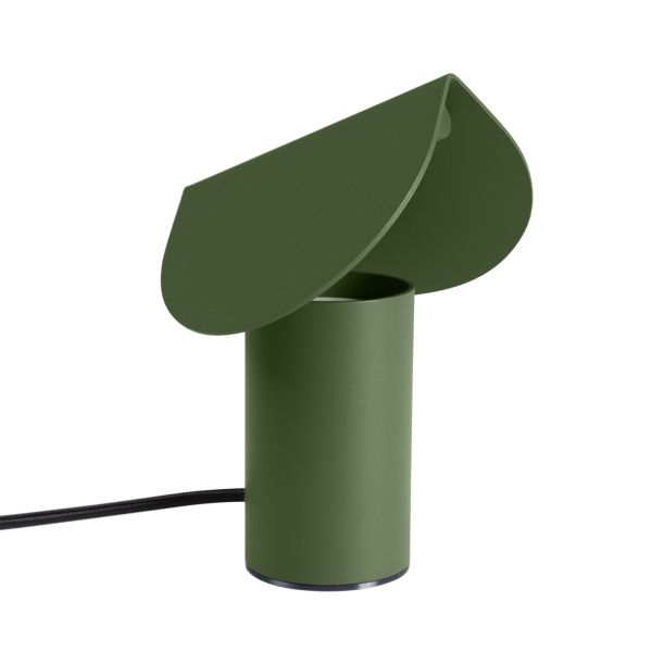 Lampes de bureau Aluminium Vert Olive LED 1 Biscuit