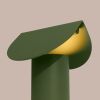 Lampes de bureau Aluminium Vert Olive LED 1 Biscuit