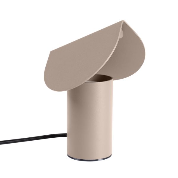 Lampes de bureau Aluminium Taupe LED 1 Biscuit