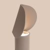 Lampes de bureau Aluminium Taupe LED 1 Biscuit
