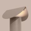 Lampes de bureau Aluminium Taupe LED 1 Biscuit