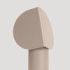 Lampes de bureau Aluminium Taupe LED 1 Biscuit