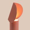 Lampes de bureau Aluminium Pêche LED 1 Biscuit