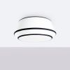 Plafonniers Parchemin Blanc E27 3 Top