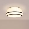 Plafonniers Parchemin Blanc E27 3 Top