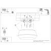 Plafonniers Parchemin Blanc E27 3 Top