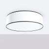 Plafonniers Parchemin Blanc E27 3 Top