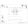 Plafonniers Parchemin Blanc E27 3 Top