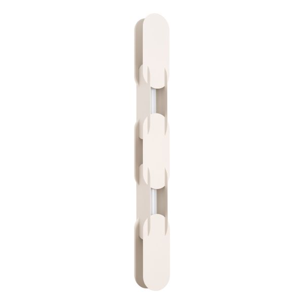 Appliques murales Acier Beige LED 1 Chain