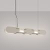Suspensions Acier Beige LED 1 Chain