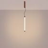 Suspensions Acier Marron LED 1 Trang