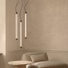 Suspensions Acier Marron LED 1 Trang