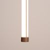 Suspensions Acier Marron LED 1 Trang