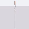Suspensions Acier Marron LED 1 Trang