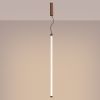 Suspensions Acier Marron LED 1 Trang