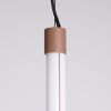 Suspensions Acier Marron LED 1 Trang