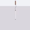 Suspensions Acier Marron LED 1 Trang