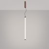 Suspensions Acier Marron LED 1 Trang