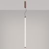 Suspensions Acier Marron LED 1 Trang
