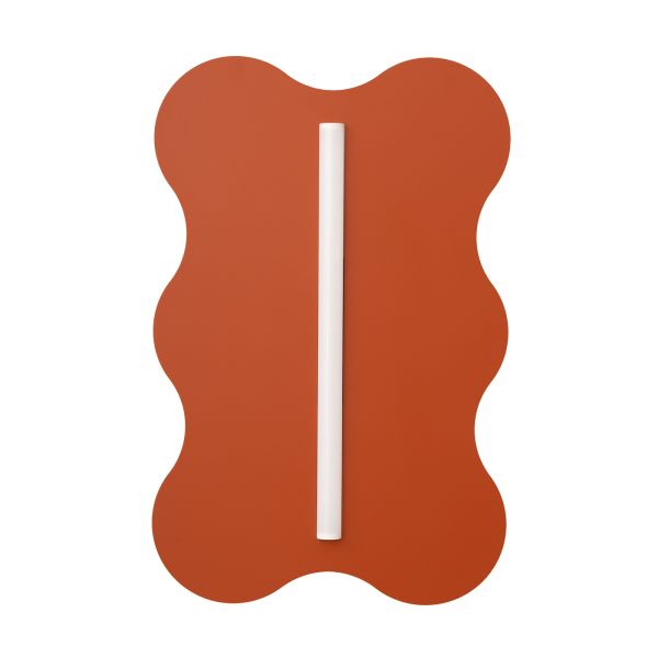 Appliques murales Acier Ocre Rouge S14d 1 Klover