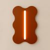 Appliques murales Acier Ocre Rouge S14d 1 Klover