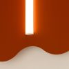 Appliques murales Acier Ocre Rouge S14d 1 Klover
