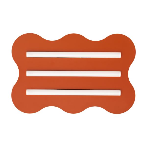 Plafonniers Acier Ocre Rouge S14d 3 Klover
