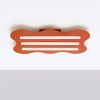 Plafonniers Acier Ocre Rouge S14d 3 Klover