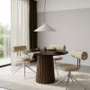 Suspensions Acier Beige LED 1 Fint