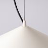 Suspensions Acier Beige LED 1 Fint