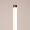 Lampadaire Acier Marron LED 1 Trang