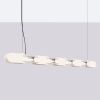 Suspensions Acier Beige LED 1 Chain