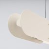 Suspensions Acier Beige LED 1 Chain