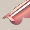 Suspensions Aluminium Rose LED 1 Biscuit