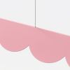 Suspensions Aluminium Rose LED 1 Biscuit