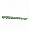 Suspensions Aluminium Sauge LED 1 Biscuit