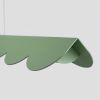 Suspensions Aluminium Sauge LED 1 Biscuit