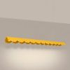 Suspensions Aluminium Jaune LED 1 Biscuit
