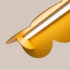 Suspensions Aluminium Jaune LED 1 Biscuit