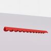 Suspensions Aluminium Rouge LED 1 Biscuit