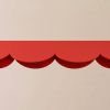 Suspensions Aluminium Rouge LED 1 Biscuit